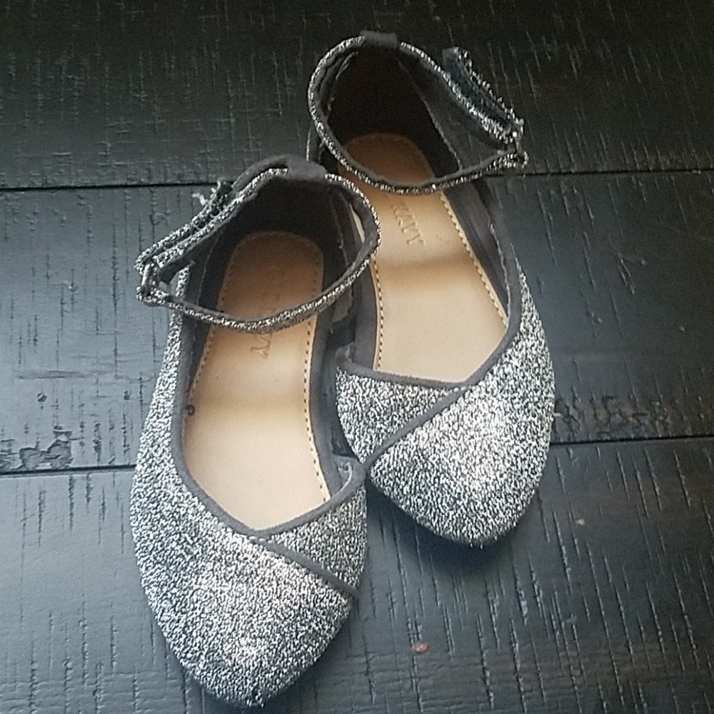 Toddler girl sparkly flats size 6